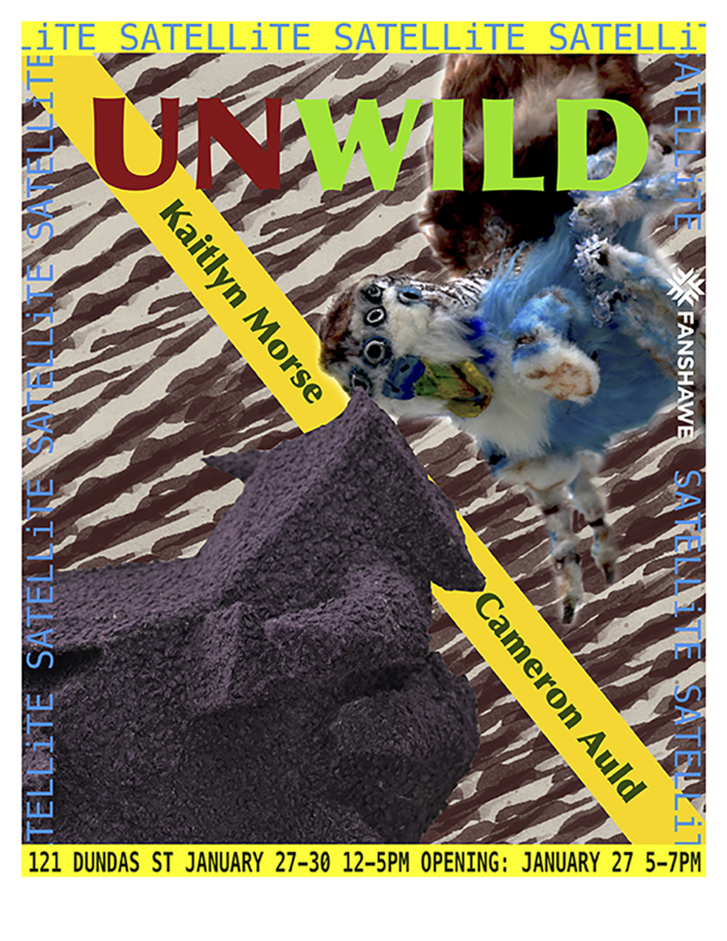 Satellite Fanshawe UNWILD poster 120